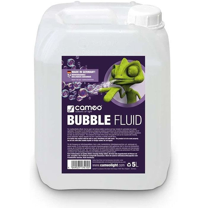 Foto van Cameo bubble fluid 5l bellenblaaslvloeistof