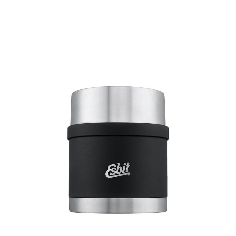 Foto van Esbit sculptor thermos voedselcontainer - 500 ml - rvs - zwart