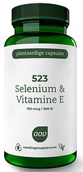Foto van Aov 523 selenium & vitamine e vegacaps