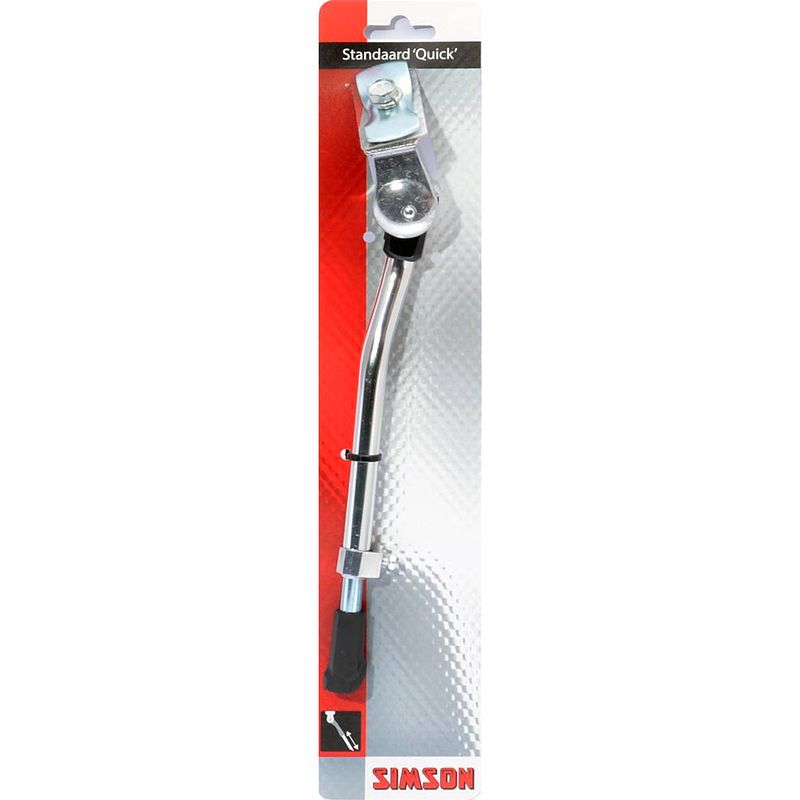 Foto van Simson standaard quick verstelbaar 26/28 inch aluminium zilver