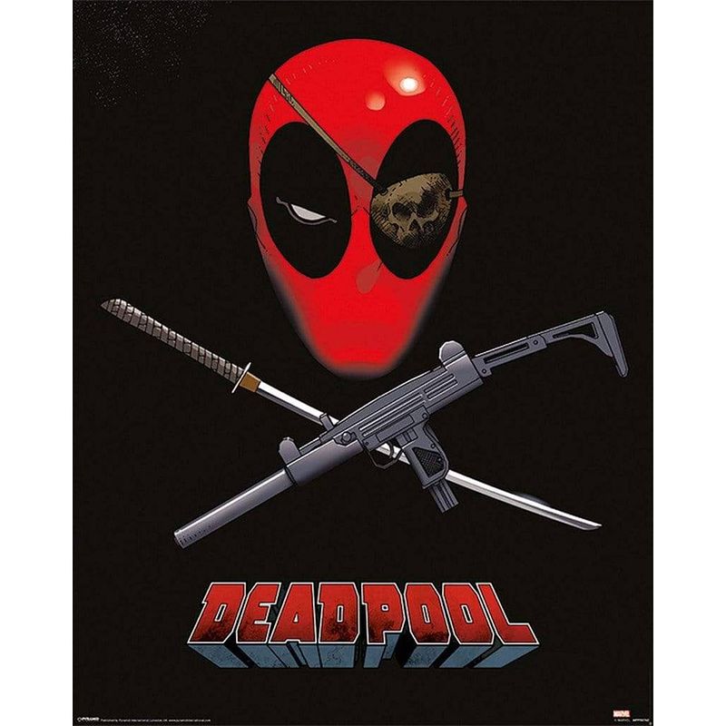 Foto van Pyramid deadpool eye patch poster 40x50cm