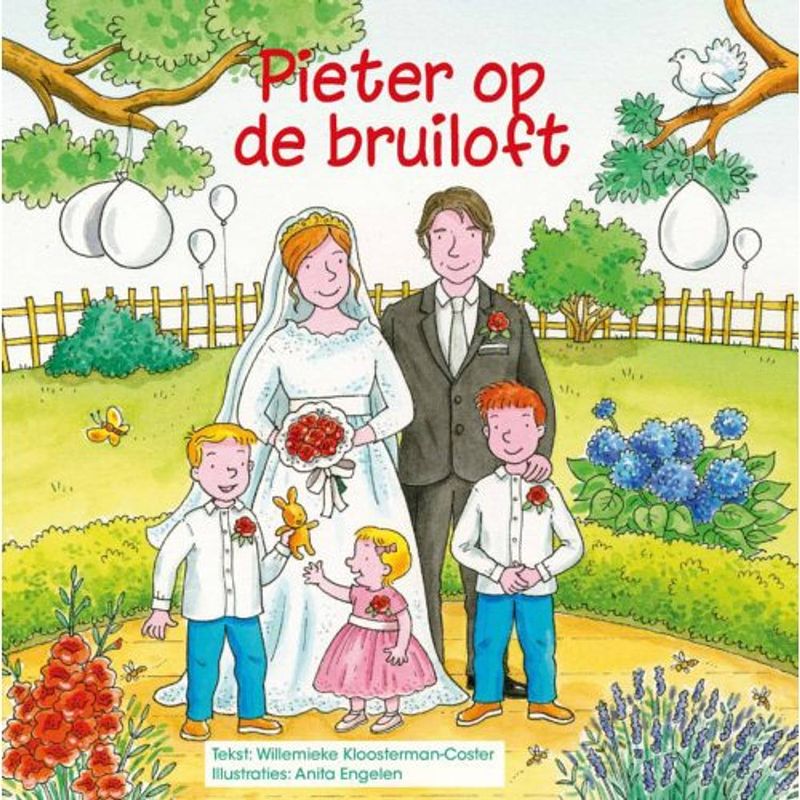 Foto van Pieter op de bruiloft