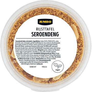 Foto van Jumbo rijsttafel seroendeng 70g