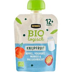 Foto van Jumbo fruithapje appel yoghurt passiefruit 12+ maanden 90 g