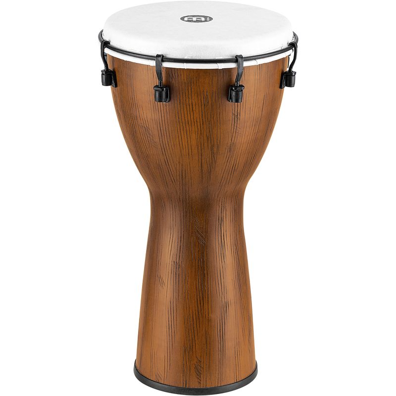 Foto van Meinl adj10-bw alpine series barnwood djembe 10 inch