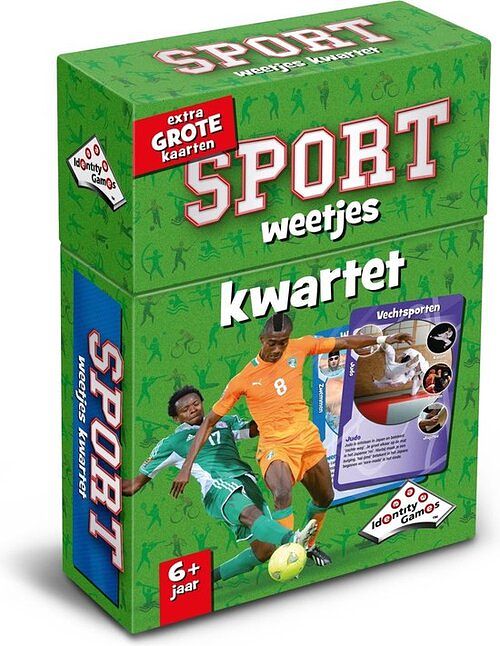 Foto van Sport weetjes - kwartet - kaartspel