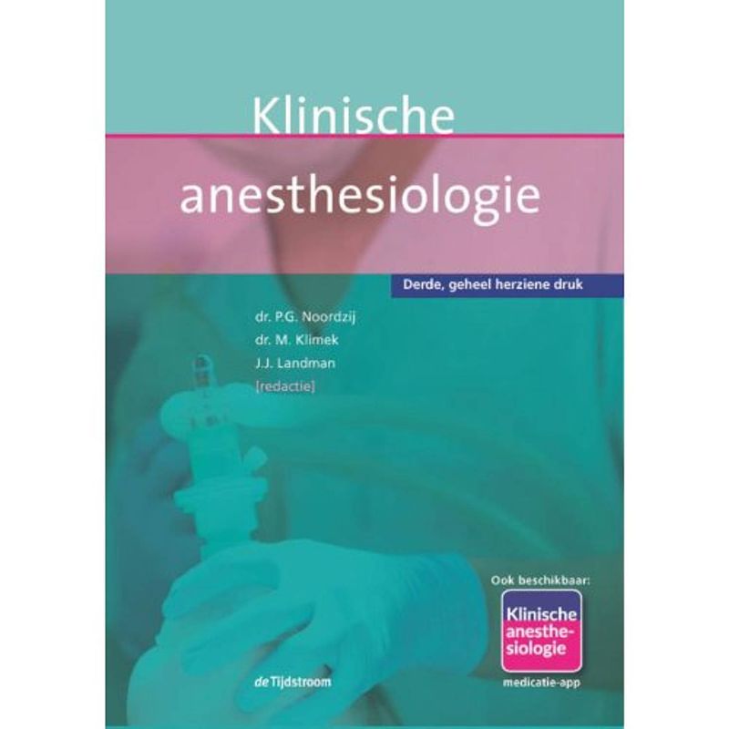 Foto van Klinische anesthesiologie