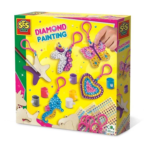 Foto van Ses diamond painting sleutelhangers