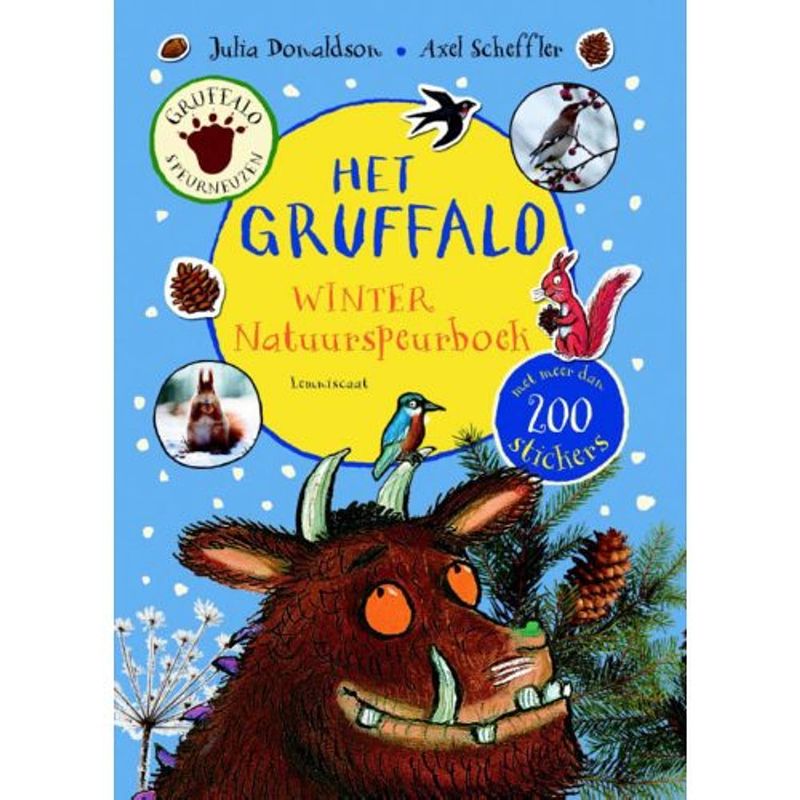 Foto van Het gruffalo winter natuurspeurboek