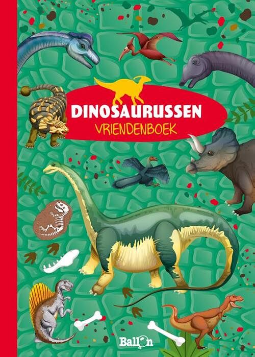 Foto van Vriendenboek dinosaurussen - hardcover (9789403221854)