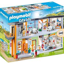 Foto van Playmobil city life groot ziekenhuis met inrichting 70190