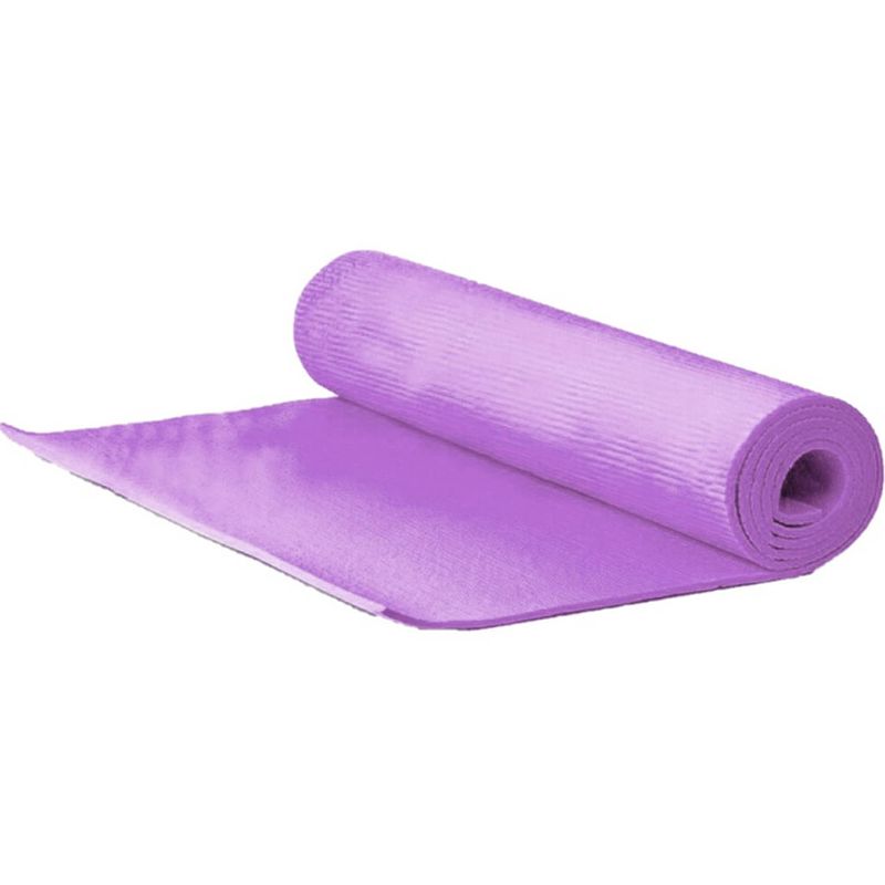 Foto van Yogamat/fitness mat paars 183 x 60 x 1 cm - fitnessmat