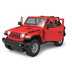 Foto van Rastar rc jeep wrangler jl jongens 2,4 ghz 1:14 rood