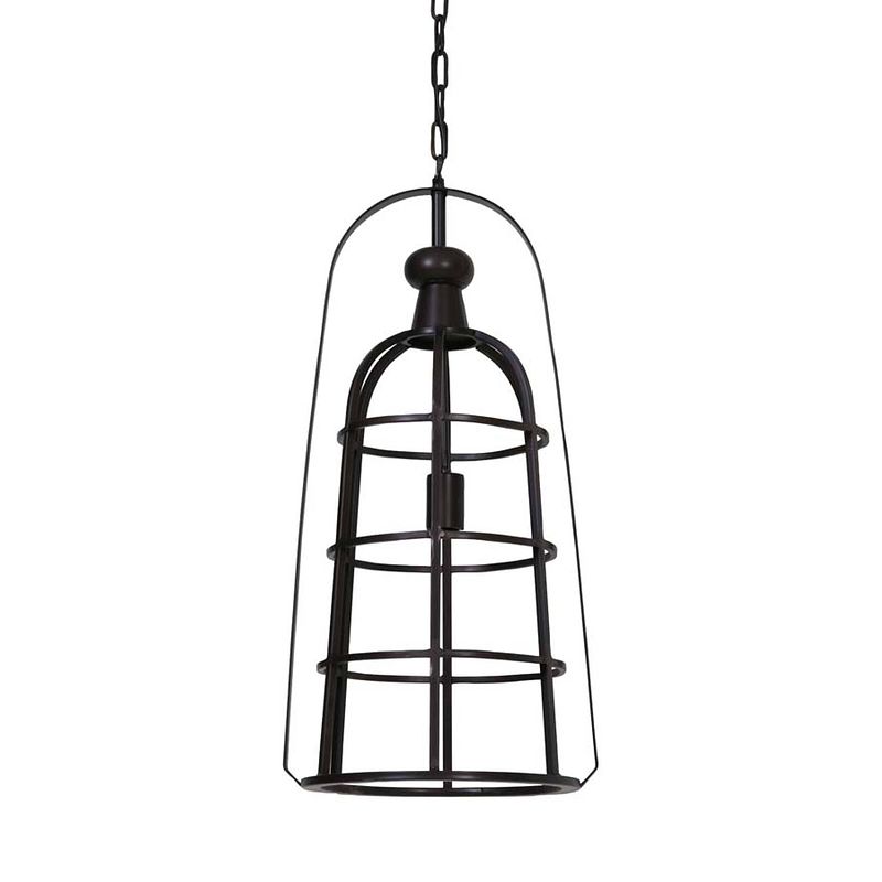 Foto van Light & living - hanglamp dory - 33x30x71.5 - brons