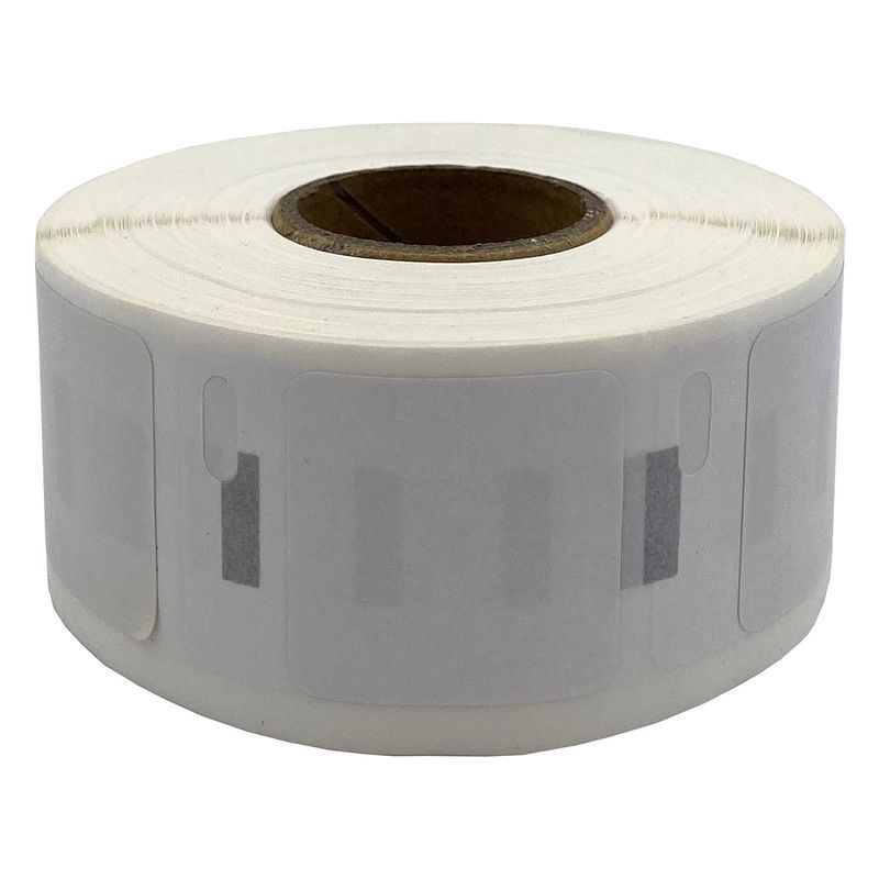 Foto van Dula dymo compatible labels - wit - s0929120 - vierkante etiketten - 1 rol - 25 x 25 mm - 750 labels per rol