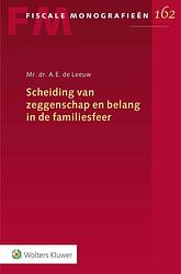 Foto van Scheiding van zeggenschap en belang in de familiesfeer - a.e. de leeuw - paperback (9789013160307)
