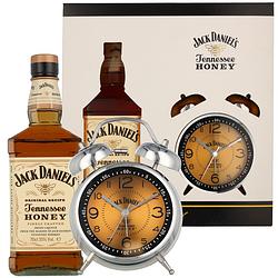 Foto van Jack daniel'ss honey + alarm clock 70cl whisky