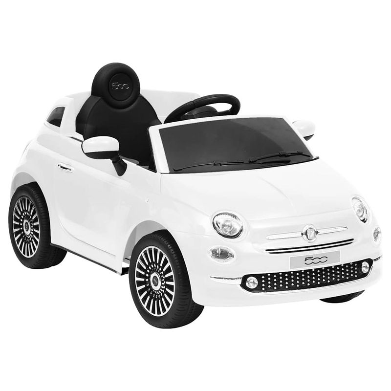 Foto van Vidaxl kinderauto fiat 500 elektrisch wit