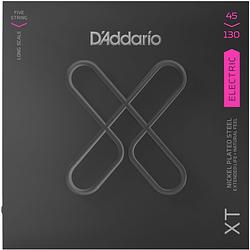 Foto van D'saddario xtb45130 nps regular light 5-string long scale 45-130