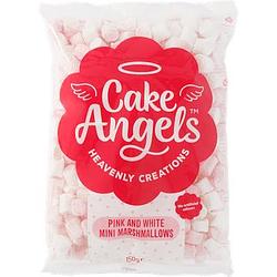 Foto van Cake angels mini marshmallows pink & white 150g bij jumbo