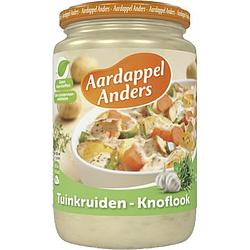 Foto van Aardappel anders tuinkruiden knoflook 390ml bij jumbo