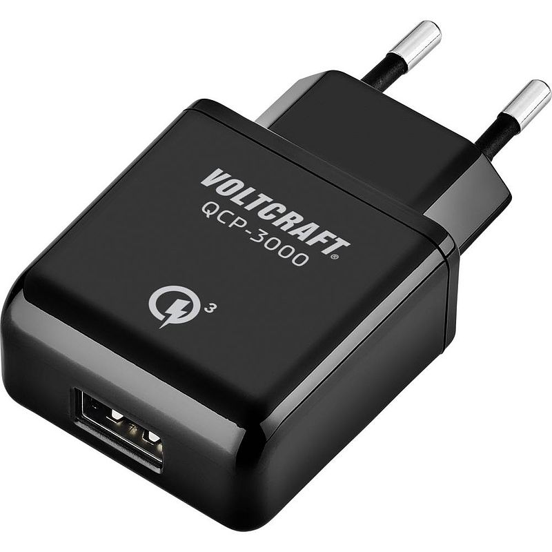 Foto van Voltcraft qcp-3000 vc-11943290 usb-oplader thuis uitgangsstroom (max.) 3000 ma 1 x usb