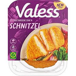 Foto van Valess vegetarische schnitzel 2 stuks 180g bij jumbo