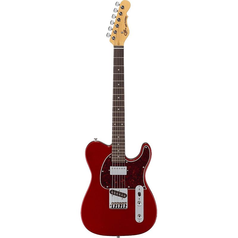 Foto van G&l tribute asat classic bluesboy candy apple red rw elektrische gitaar