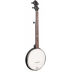 Foto van Gold tone ac-1fl 5-snarige fretloze open back banjo met gigbag