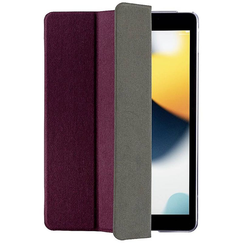 Foto van Hama palermo bookcase geschikt voor apple model: ipad 10.2 (2019), ipad 10.2 (2020), ipad 10.2 (2021) bordeaux