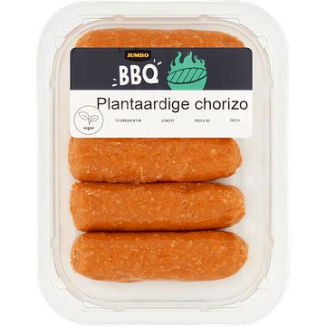 Foto van 3+1 gratis | jumbo vegan braadworst chorizo 240g aanbieding bij jumbo