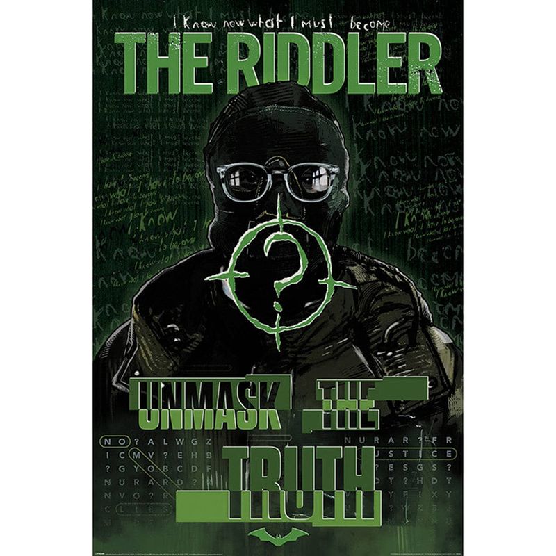 Foto van Pyramid the batman riddler poster 61x91,5cm