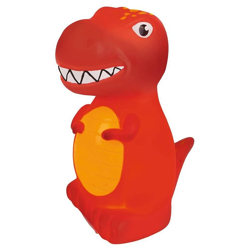 Foto van Moses nachtlamp t-rex junior 13,5 x 16,5 cm rood/oranje