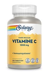 Foto van Solaray vitamine c 1000 mg tabletten
