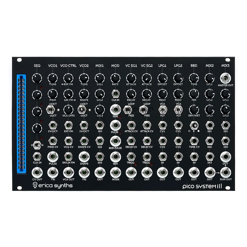 Foto van Erica synths pico system iii - eurorack module