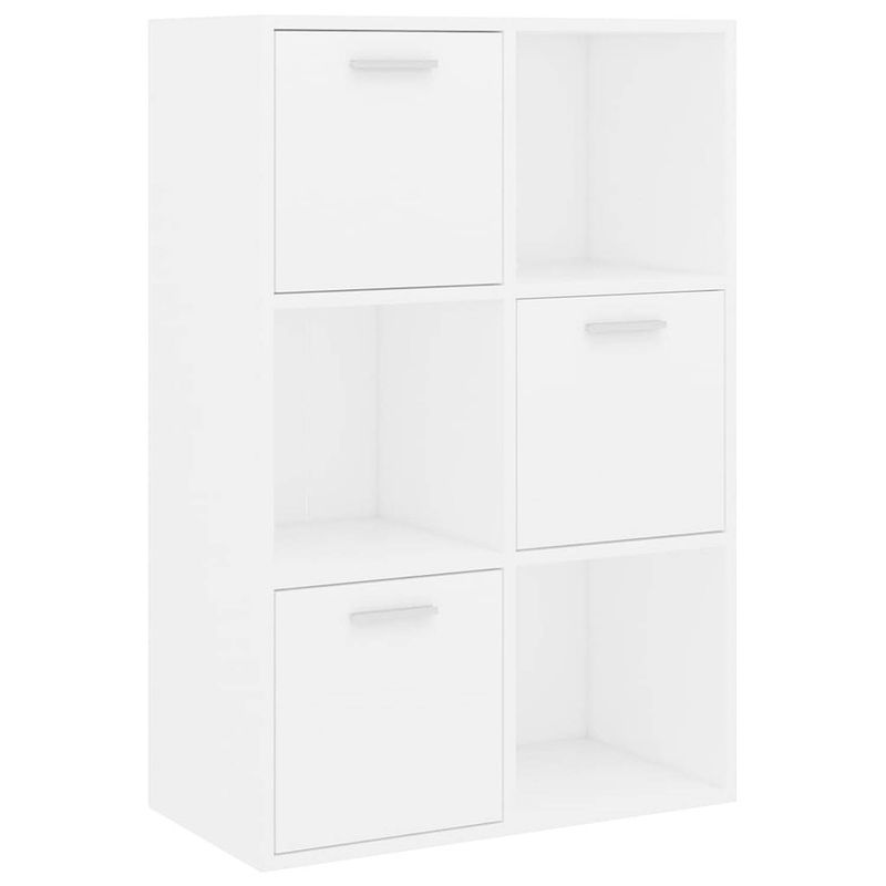 Foto van The living store kast - kinderkast - opbergkast - wit - 60x29.5x90cm