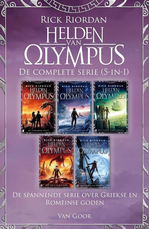 Foto van Helden van olympus - de complete serie (5-in-1) - rick riordan - ebook (9789000353040)