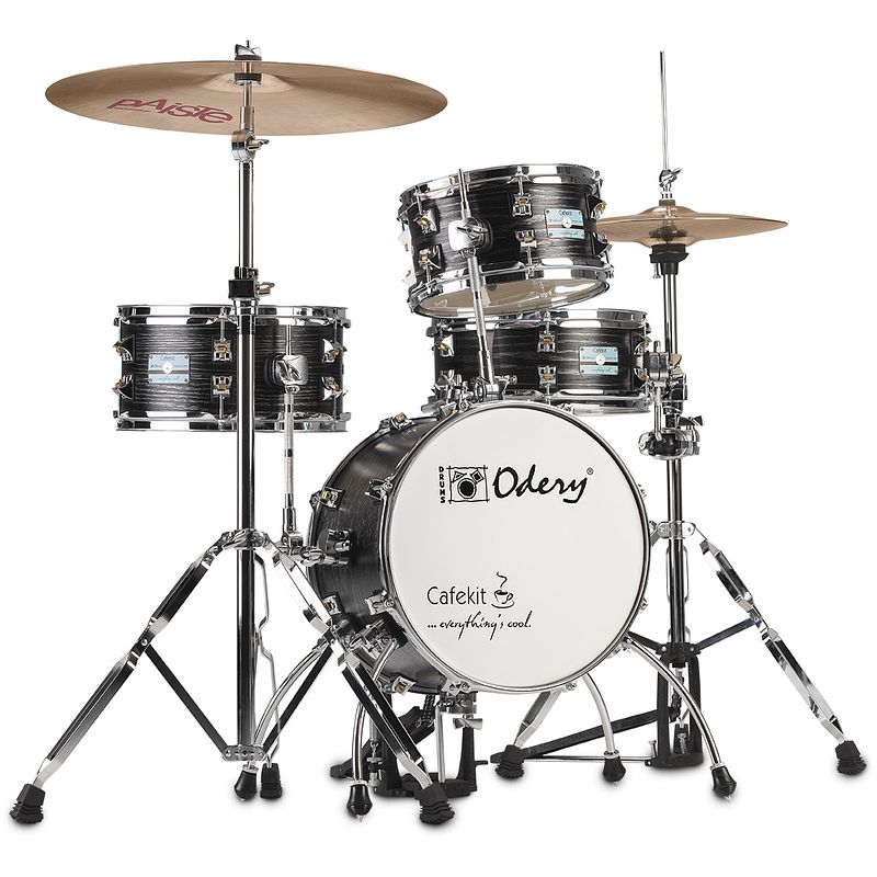 Foto van Odery cafe kit black ash 4-delige shellset incl hardware