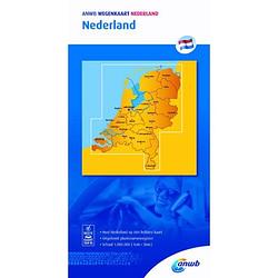 Foto van Anwb wegenkaart nederland