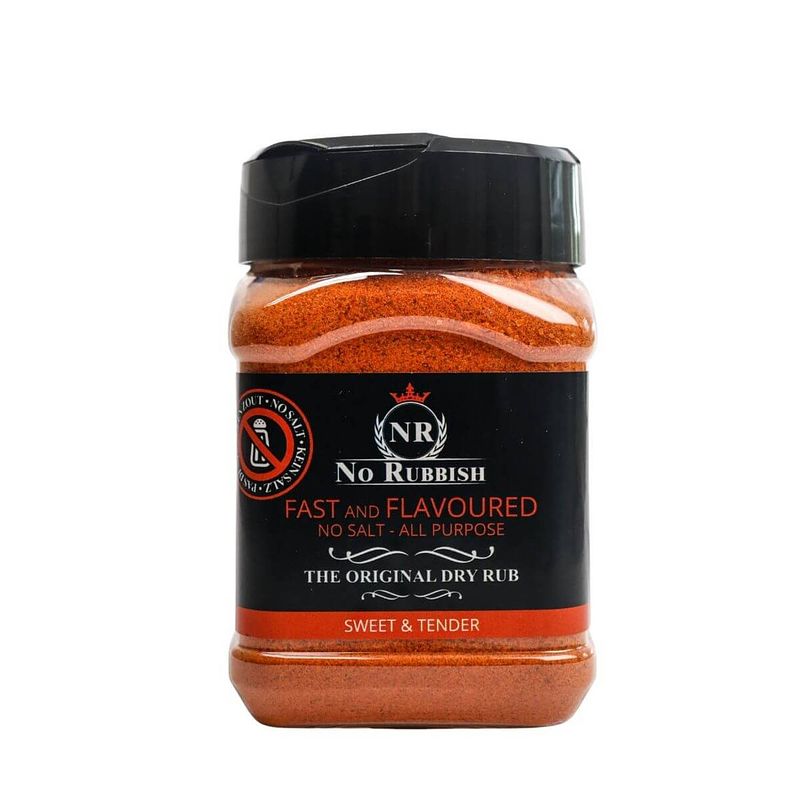 Foto van Fast & flavoured rub no salt 200 gram - original