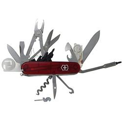 Foto van Victorinox cybertool lite 1.7925.t zwitsers zakmes aantal functies 36 rood (transparant)