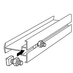 Foto van Royal well - 6 stuks! alu bout moer / boulon ecrous - 20 x