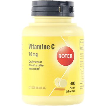 Foto van Roter vitamine c kauwtabletten, 400 stuks bij jumbo