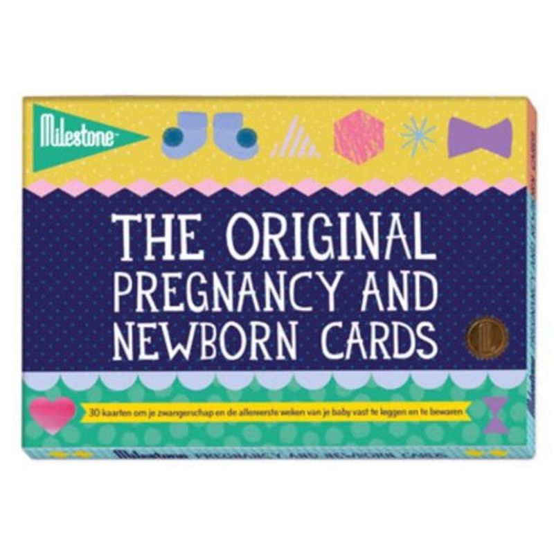 Foto van Pregnancy and newborn photo cards original