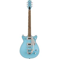 Foto van Gretsch g5232t electromatic double jet ft bigsby kailani blue elektrische gitaar