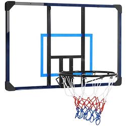 Foto van Basketbalring met universele muurbeugel - basketbal - speelgoed - buitenspeelgoed - 113 x 61 x 73 cm