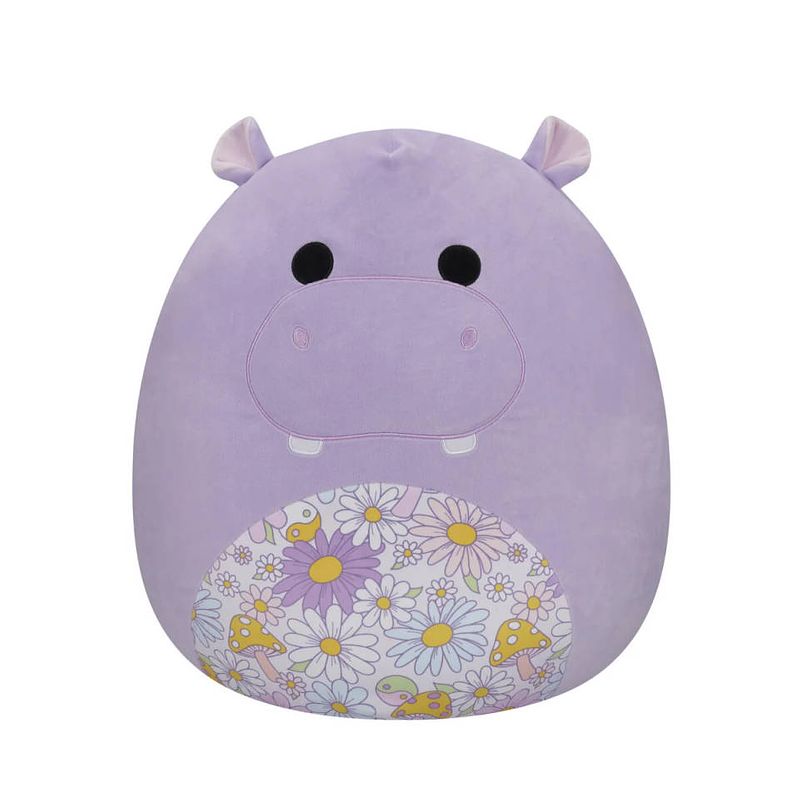 Foto van Squishmallows knuffel hanna de paarse hippo - 50 cm