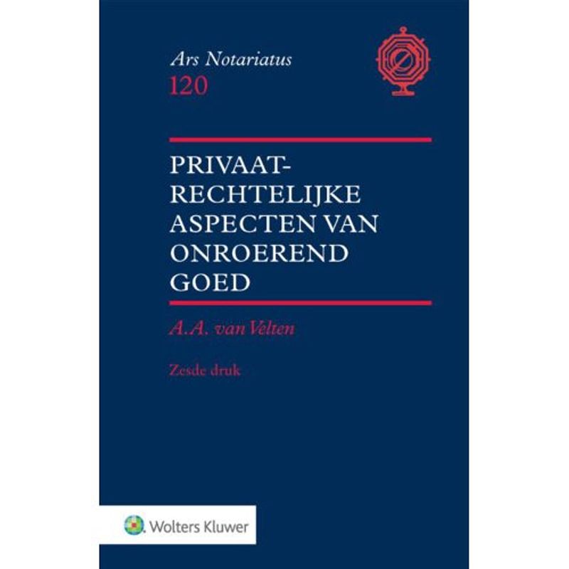 Foto van Privaatrechtelijke aspecten van onroerend goed -