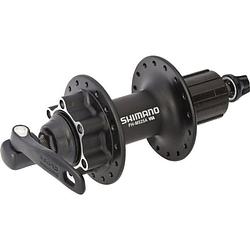 Foto van Achternaaf 8/9/10 speed shimano fh-m525 - 32 gaats - 6 bouts remschijfbevestiging - zwart