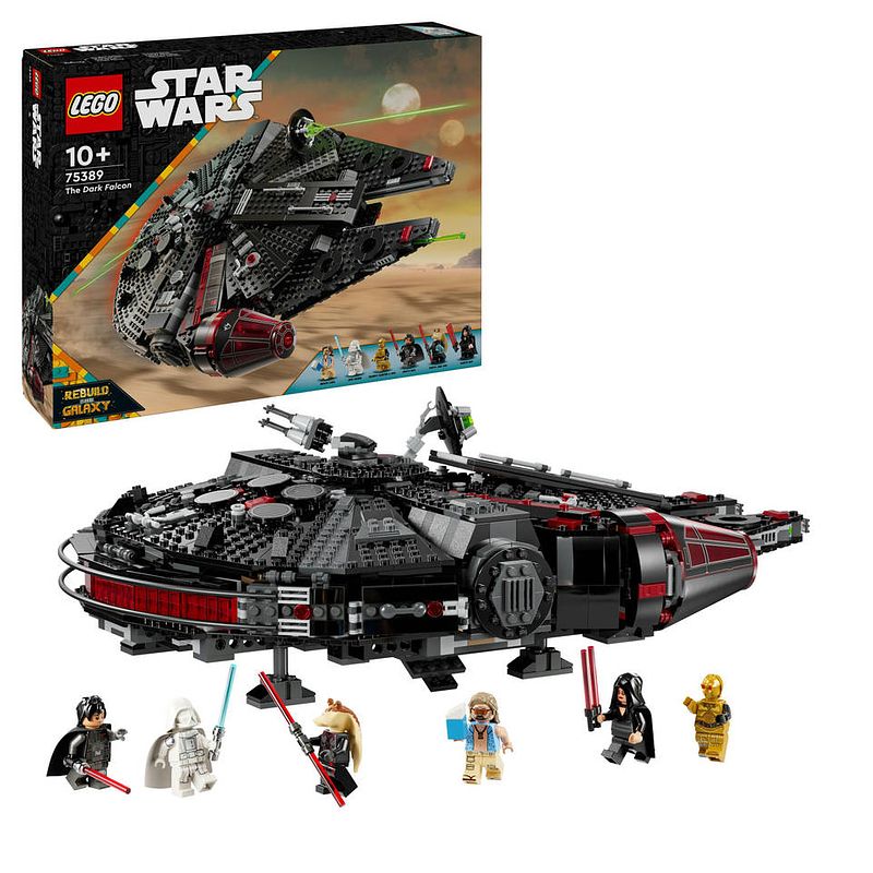 Foto van Lego star wars dark falcon 75389